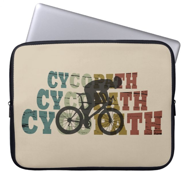 cycopath off road cycling laptop sleeve (Voorkant)