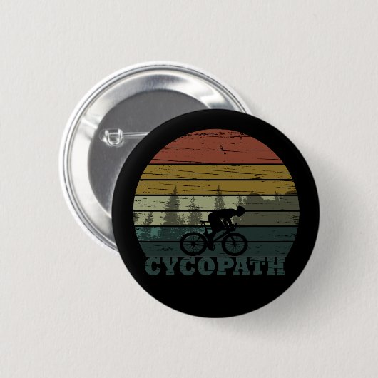 cycopath offroad fietsen ronde button 5,7 cm (Voorkant /achterkant)
