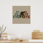 cycopath offroad fietsen wielrennen poster (Keuken)