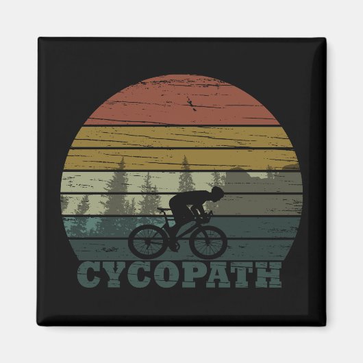 cycopath offroad fietsen zeggen magneet (Voorkant)