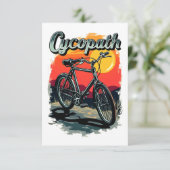 Cycopath: Sunset Bike Design Aankondiging (Staand voorkant)