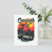 Cycopath: Sunset Bike Design Informatiekaartje (Staand voorkant)
