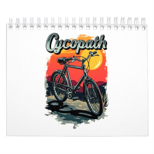 Cycopath: Sunset Bike Design Kalender (Hoes)