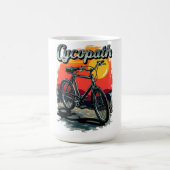 Cycopath: Sunset Bike Design Koffiemok (Center)