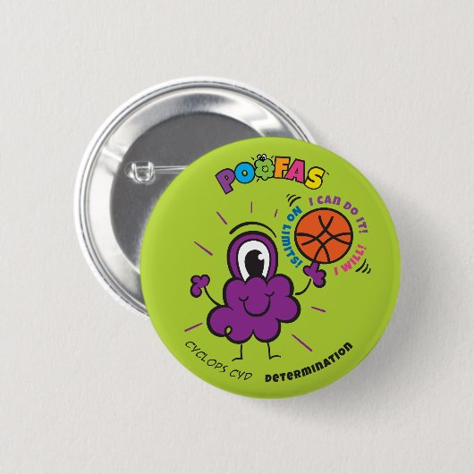 Cydcyclops Button (Voorkant /achterkant)