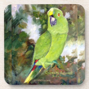 Cydney Yellow Naped Parrot Bier Onderzetter