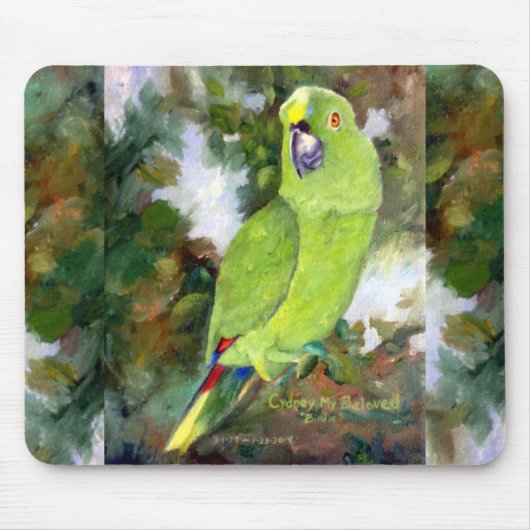 Cydney Yellow Naped Parrot Muismat (Voorkant)