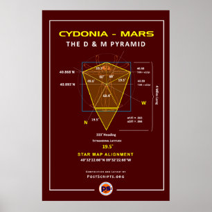 Cydonia-Mars: D&M-piramide Poster