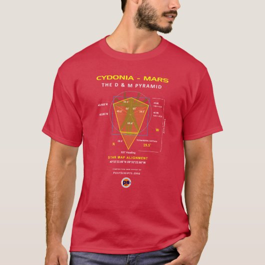 Cydonia-Mars: D&M-piramide T-shirt (Voorkant)