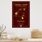 Cydonia-Mars: Motif Poster (Keuken)