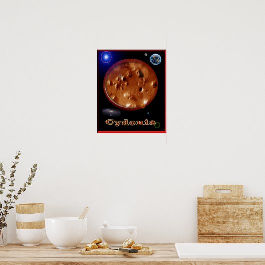Cydonia mars poster (Keuken)