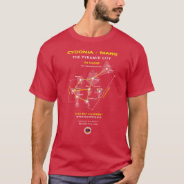 Cydonia-Mars: Pyramid City T-shirt