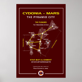 Cydonia-Mars: Pyramide City Poster
