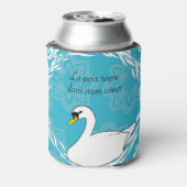 cygne bevestiging positieve bekrachtiging blikjeskoeler (Blikje Achterkant)