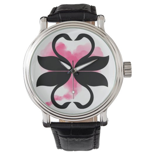 Cygnes amomur horloge (Voorkant)