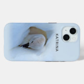 Cygnet verneveld in zwaan Case-Mate iPhone case (Achterkant (horizontaal))