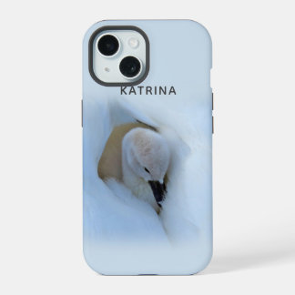 Cygnet verneveld in zwaan iPhone 15 case
