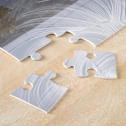 Cygnets & feathers Puzzle Legpuzzel (Zijkant)