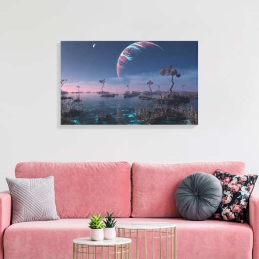 Cygni Canvas Afdruk (Insitu (Woonkamer))