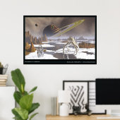 Cygnus IV Landing Poster (Thuiskantoor)