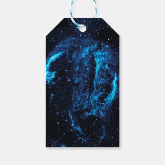 Cygnus Loop Nebula (NASA) Cadeaulabel (Voorkant)