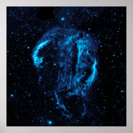 Cygnus Loop Nebula (NASA) Poster