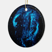 Cygnus Loop Nebula Supernova Remnant NASA Foto Keramisch Ornament (Links)