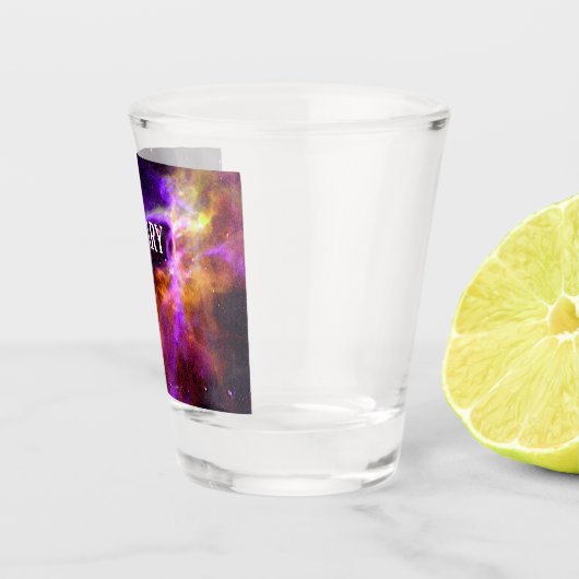 Cygnus Loop Supernova Blast Wave | Shot Glas (Rechts)