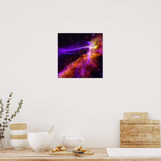 Cygnus Loop Supernova Blast Wave - Space Poster (Keuken)