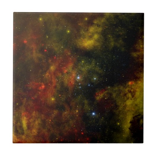 Cygnus OB2 Star-cluster Tegeltje (Voorkant)