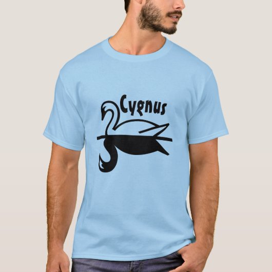 Cygnus - Swan in het Latijn T-shirt (Voorkant)