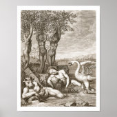 Cygnus transformeerde naar een Swan en Phaeton's S Poster (Voorkant)
