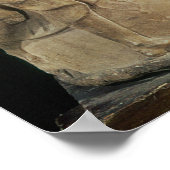 Cylindrisch altaar dat offers van Alceste afschild Poster (Hoek)