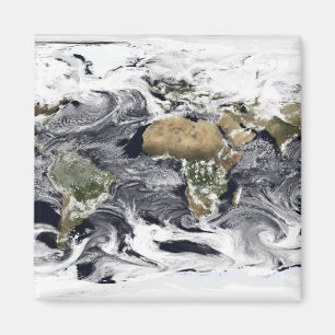Cylindrische, op gelijke afstand projectie magneet
