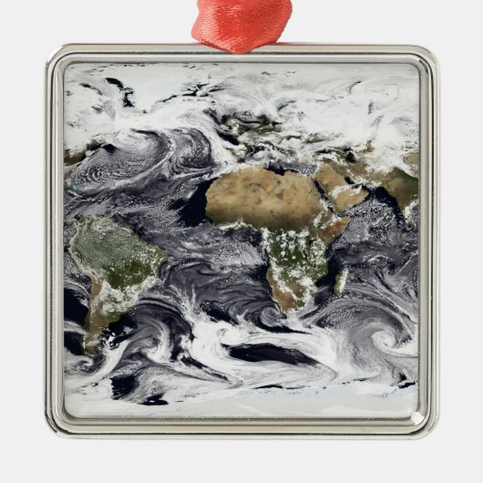 Cylindrische, op gelijke afstand projectie metalen ornament (Voorkant)