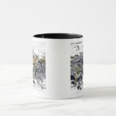 Cylindrische, op gelijke afstand projectie mok (Midden)