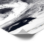 Cylindrische, op gelijke afstand projectie poster (Hoek)