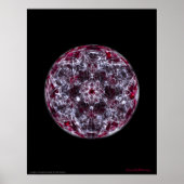 Cymatica: Metatron Cube Brainwave Sound Poster (Voorkant)