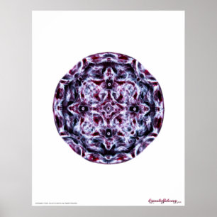 Cymatica: Muzieknoot A Piano Poster