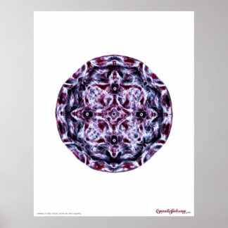 Cymatica: Muzieknoot A Piano Poster