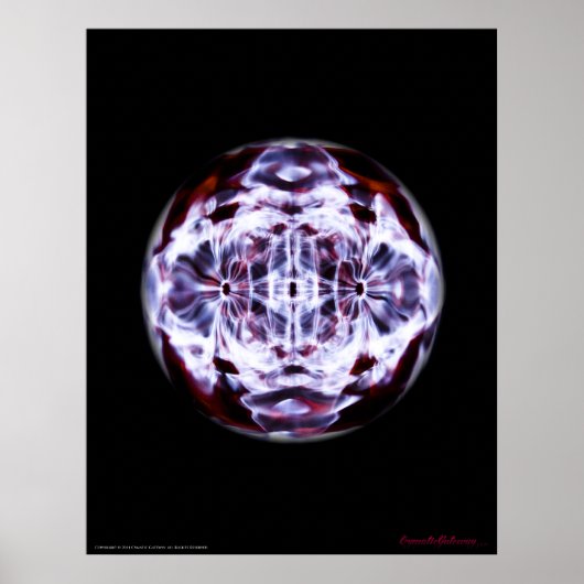 Cymatics Visible Sound Beta State Poster (Voorkant)