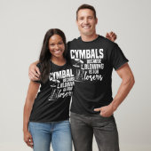 Cymbal Set Voor Drums Drumkit Accessoires Drummer T-shirt (Unisex)