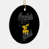 Cymbals Chick #4 Keramisch Ornament (Rechts)