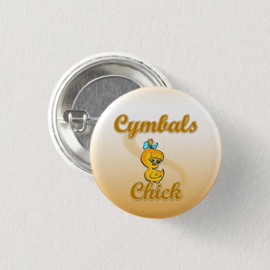 Cymbals Chick Ronde Button 3,2 Cm (Voorkant /achterkant)