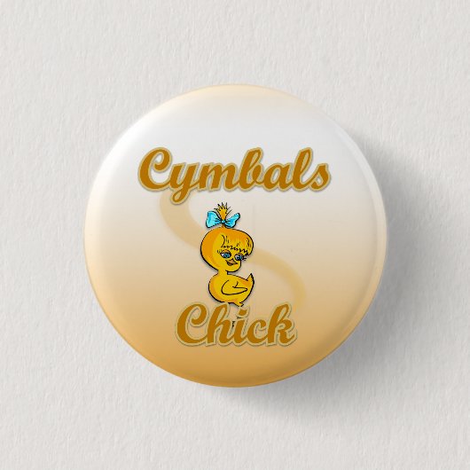 Cymbals Chick Ronde Button 3,2 Cm (Voorkant)