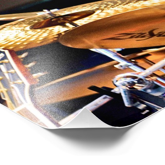 Cymbals Foto Afdruk (Hoek)