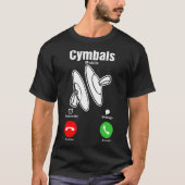 Cymbals mobiel shirt (Voorkant)