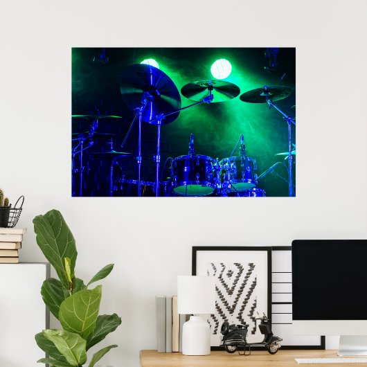 Cymbals Poster (Thuiskantoor)