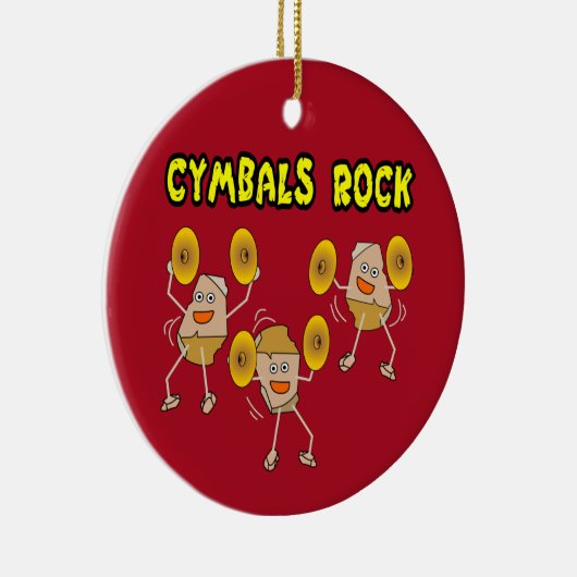 Cymbals Rock Keramisch Ornament (Rechts)