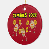 Cymbals Rock Keramisch Ornament (Links)